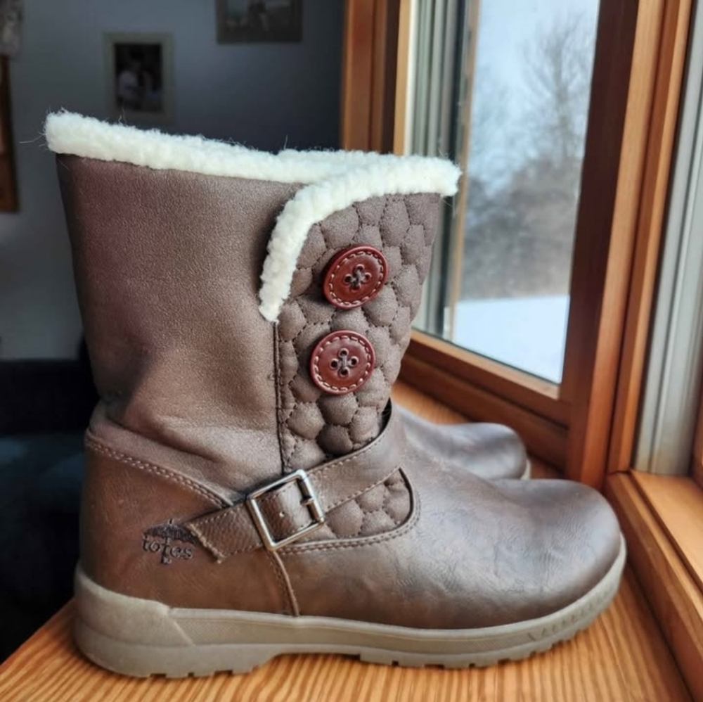 Totes Womens Jennifer Winter Boots
